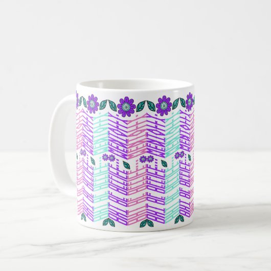 Mug Message caché amusant (Devant gauche)