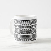 Mug Message Caché Drôle Le Café Me Garde Sain D'Esprit (Devant gauche)
