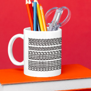Mug Message Caché Drôle Le Café Me Garde Sain D'Esprit