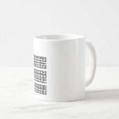 Mug Message caché Nom personnalisé Cadeau Sarcastique  (Devant droit)