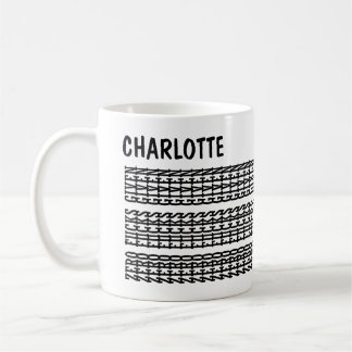 Mug Message caché Nom personnalisé Cadeau Sarcastique
