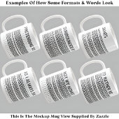 Mug Message Caché Personnalisé pour Travailler de Chez