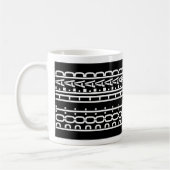 Mug Message Caché Pot Head Accro au Café 119W Drôle (Gauche)