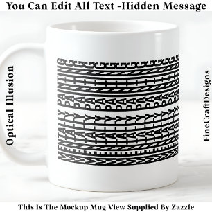 Mug Message Caché Pour Tout Loisir, Mentalement 106B