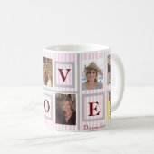 MUG MESSAGE D'AMOUR REMPLIR FACILEMENT LA PHOTO COLLAG (Devant droit)