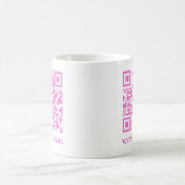 Mug Message de code QR pour HOCO date.b (Centre)
