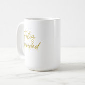 Mug Message de Feliz Navidad (Devant gauche)