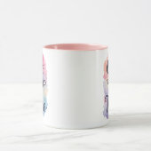Mug Message de motivation à l'aquarelle douce (Centre)