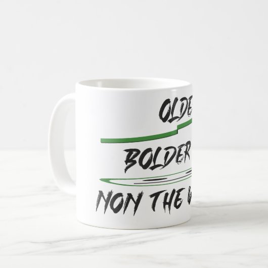 Mug Message de plaisanterie sur les graphiques et les  (Devant gauche)