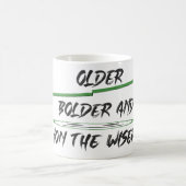 Mug Message de plaisanterie sur les graphiques et les  (Centre)