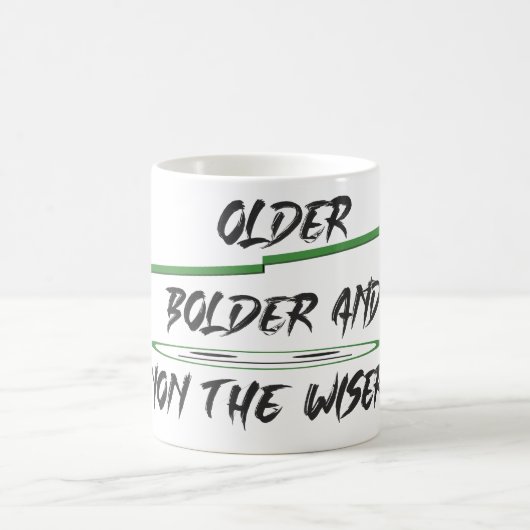 Mug Message de plaisanterie sur les graphiques et les  (Centre)