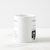Mug Message de résultats de recherche de détective de (Centre)