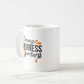 Mug Message de vie positif - Transformer l'acide en su (Devant gauche)