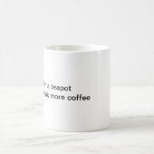 Mug Message d'erreur de café (Centre)