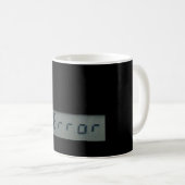 Mug Message d'erreur électronique Mug, Stein (Devant droit)
