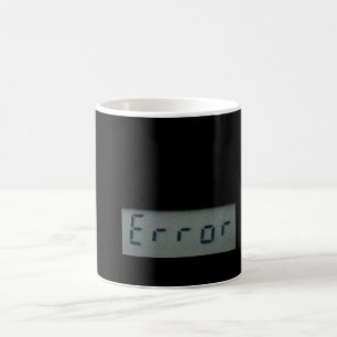 Mug Message d'erreur électronique Mug, Stein