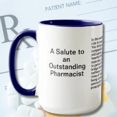 Mug Message du pharmacien Merci