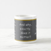 Mug Message et équation du "Temps de doublement" (Centre)