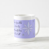 Mug Message flocon de neige (Devant droit)