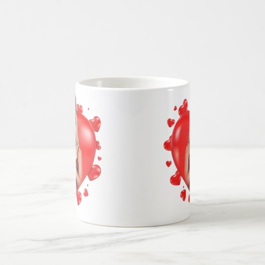 Mug Message Heureuse Sainte-Valentin de Kat (Centre)