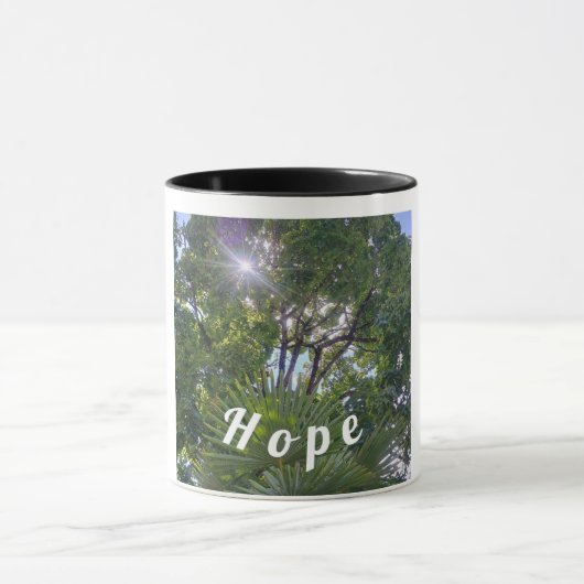 Mug Message inspirant : "Espoir" (Centre)