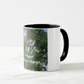 Mug Message inspirant : "La prière change les choses." (Devant droit)