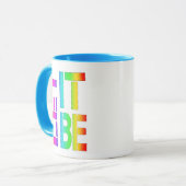 Mug Message inspirant positif "Let It Be" (Devant gauche)