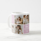 Mug Message 'Meilleure Maman de tous les temps' Collag (Devant gauche)