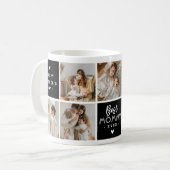 Mug Message 'Meilleure maman jamais' Personnalisé 7 Ph (Devant gauche)