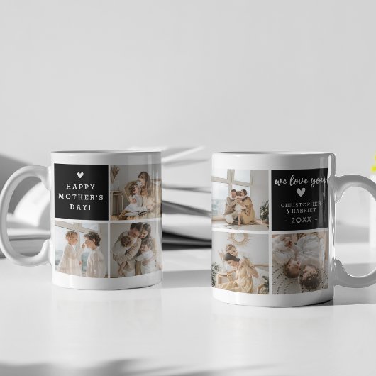 Mug Message 'Meilleure maman jamais' Personnalisé 7 Ph