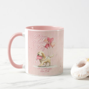 Mug Message personnalisé chien animal Saint-Valentin