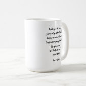 Mug Message Personnalisé pour Belle-Mère (Devant droit)