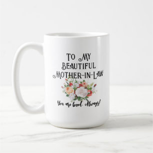Mug Message Personnalisé pour Belle-Mère