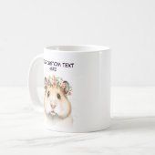 Mug Message personnalisé pour hamster (Devant gauche)