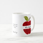 Mug Message personnel pour les animaux vivants (Devant droit)