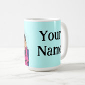 Mug Message Pop Art (Devant droit)