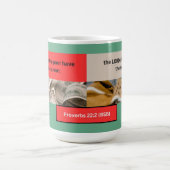 Mug Message Proverbes - Proverbes 22-2 - Classique (Centre)