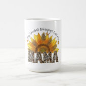 Mug Message Tournesol Uplifting pour Maman (Centre)