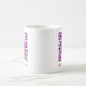 Mug Message.w du code QR Invitation Hoco (Centre)
