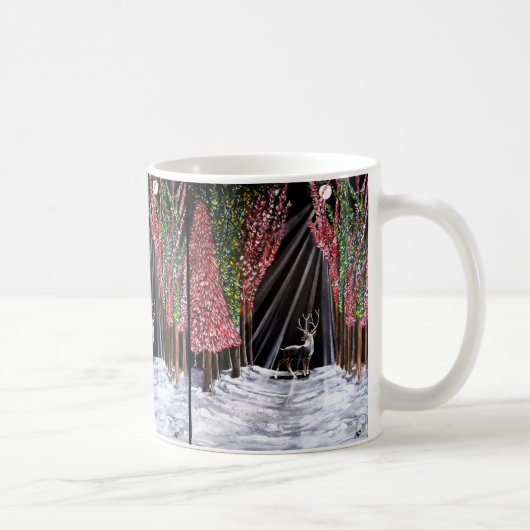 Mug Messager sacré de Nara Peinture d'Alfred Fox (Droite)