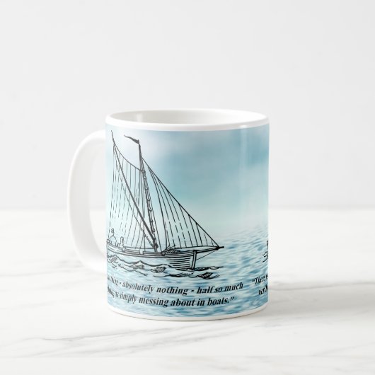 Mug Messagerie sur les bateaux (Devant gauche)