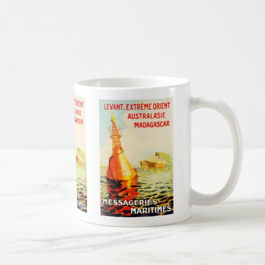 Mug Messageries Maritimes ~ Bouy (Droite)