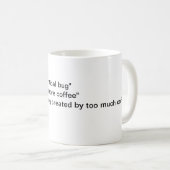 Mug Messages de validation Git (Devant droit)