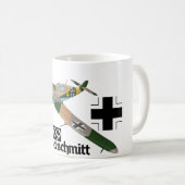 Mug Messerschmitt Bf 109 Luftwaffe (Devant droit)