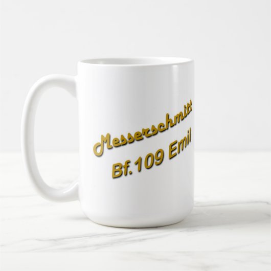 Mug Messerschmitt Bf.109E "Blanc 14" (Gauche)