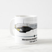 Mug Messerschmitt Bf-110 - Bataille de Stalingrado (Devant gauche)