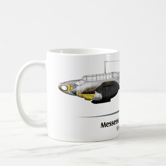 Mug Messerschmitt Bf-110 - Bataille de Stalingrado (Gauche)
