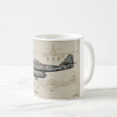 Mug Messerschmitt Me-262 Swallow (Devant droit)
