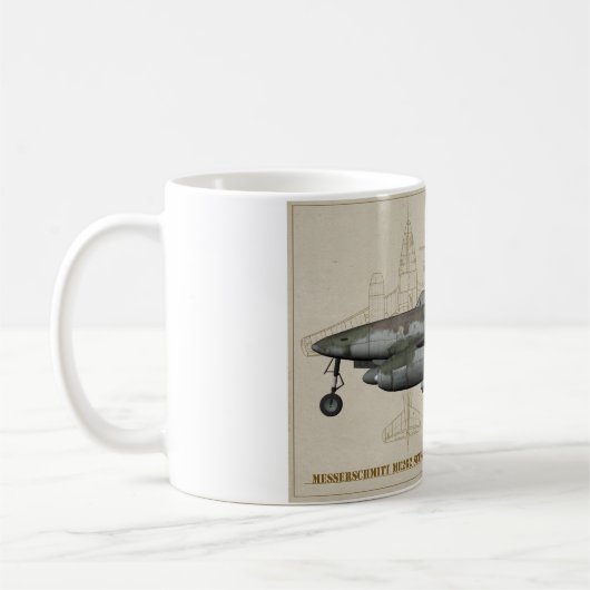 Mug Messerschmitt Me-262 Swallow (Gauche)