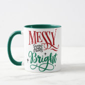 Mug Messet brillant | Funny Festive Christmas Pun (Gauche)